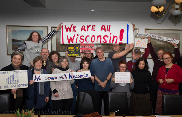 AVA-Berlin supporting worker's rights in Wisconsin