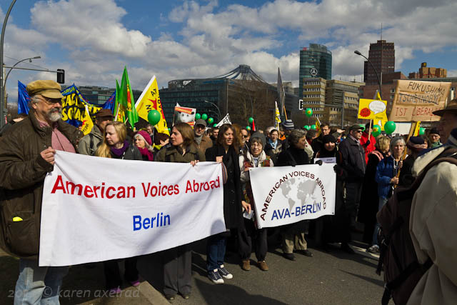 AVA-Berlin Joins Demo against Nuclear Power